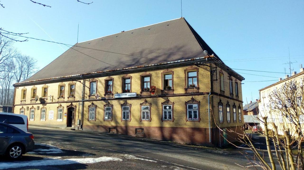 Penzion Sklarska Hospoda Chřibská 외부 사진